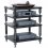 Norstone Como Base Modular HI-FI Rack (Each) BLACK LEATHER