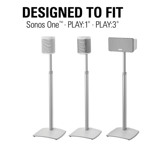 Sanus WSSA1 Adjustable Wireless Speaker Stand for the Sonos One