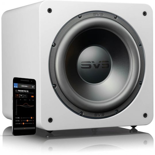 Svs Sb 00 Pro 12 Inch Sealed Box Subwoofer With Sledge Sta 550d Amp Gloss White Canada Electronicsforless Ca Sb 00 Pro