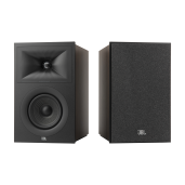 JBL STAGE 2 250B 2.5-Way Dual 5.25-Inch (130mm) Bookshelf Loudspeaker (Pair) BLACK ESPRESS