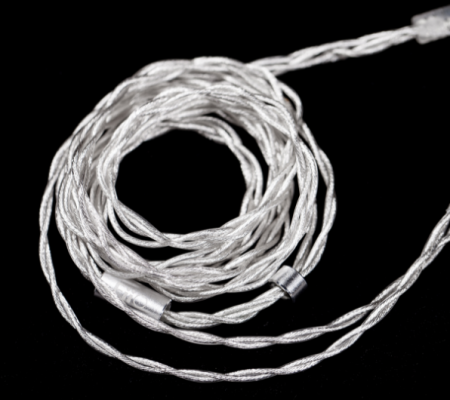 Description image for FiiO LC-2.5D 2.5mm Monocrystalline Pure Silver MMCX Earphone Cable