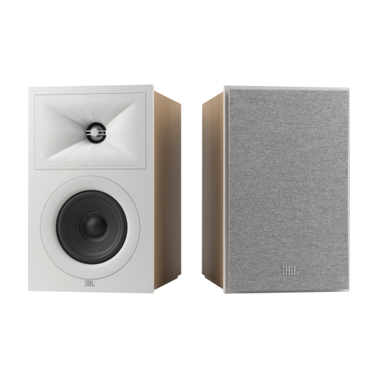 JBL STAGE 2 250B 2.5-Way Dual 5.25-Inch (130mm) Bookshelf Loudspeaker (Pair) WHITE