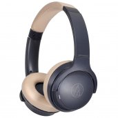 Audio-Technica ATH-S220BTNBG Wireless On Ear Headphones NAVY BEIGE