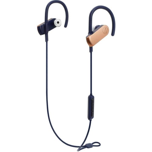 Audio Technica ATH-SPORT70BTRGD SonicSport Wireless In-Ear Headphones Rose  Gold