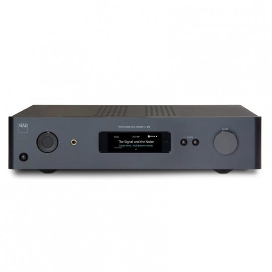 NAD C 379 Hybrid Digital Amplifier - 80W High-Performance DAC Bluetooth HDMI eARC