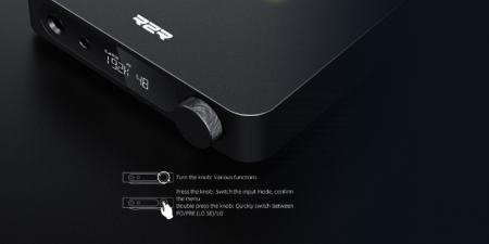 Description image for FiiO K11 R2R Desktop DAC and Headphone Amplifier 1300mW Output Power BLACK