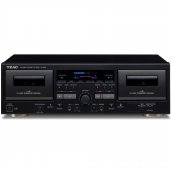 TEAC W-1200 Dual Cassette Deck BLACK