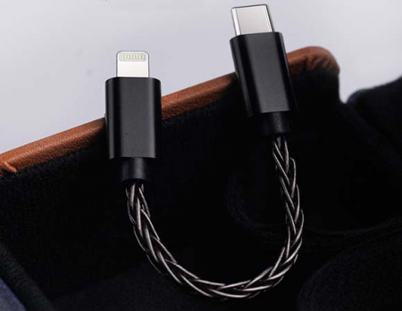 Description image for FiiO LT-LT2 Lightning to Type-C Data Cable