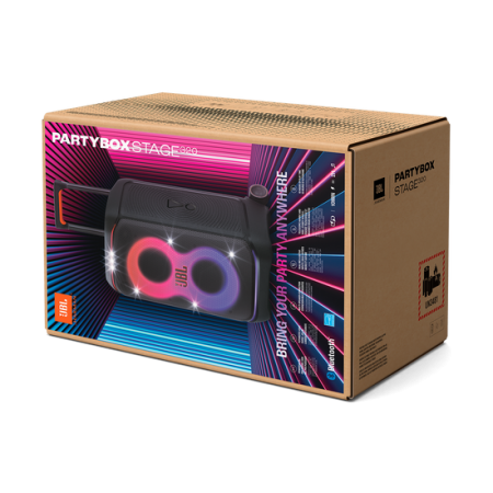 Description image for JBL PartyBox Stage 320 Portable party speaker with JBL Pro Sound - Open Box