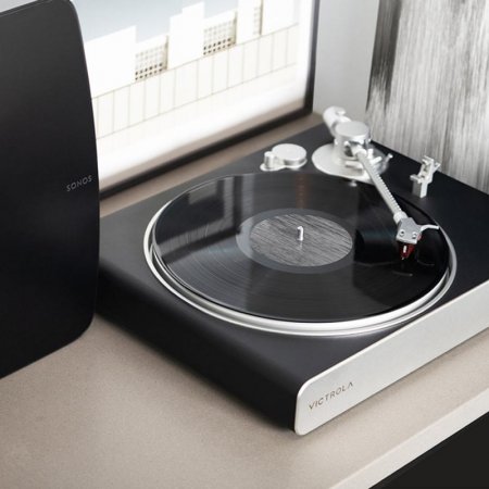 Description image for Victrola VPT3000 Stream Carbon Turntable works with Sonos BLACK SILVER