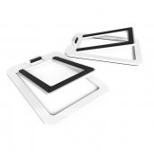 Kanto S2 Desktop Speaker Stands WHITE (Pair)