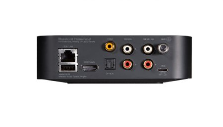 Description image for Bluesound CB130BLKUNV Wireless Audio Source Adapter and Network Preamplifier Hub BLACK