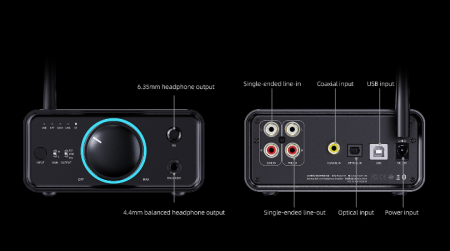 Description image for FiiO K7 BT Balanced Desktop Hifi DAC and Amplifier