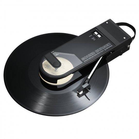 Audio Technica AT-SB727-BK Portable Sound Burger Bluetooth Turntable BLACK