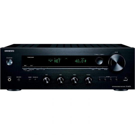 Onkyo TX-8470 2-Channel Network Stereo Receiver with Wi-Fi and Hi-Res Audio BLACK