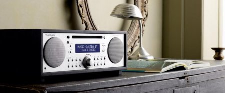 Description image for Tivoli Audio HI-FI Music System AM/FM Aux-In w Bluetooth, CD Player & Clock Radio WHITE