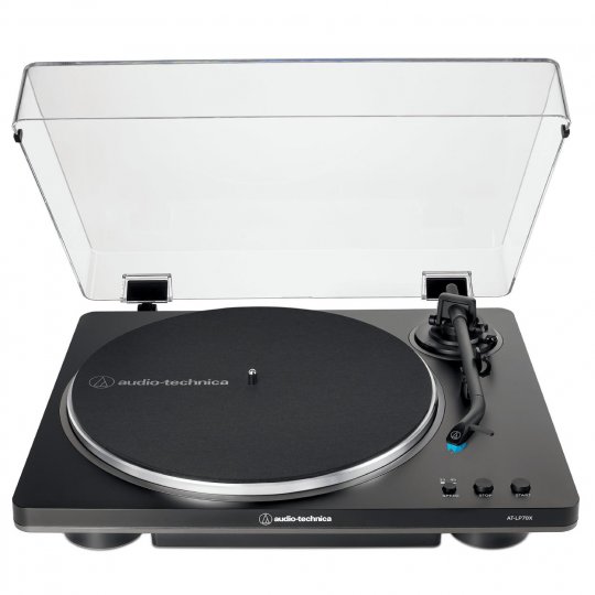 Audio Technica AT-LP70X-BG Fully Automatic Belt-Drive Turntable BLACK/GREY