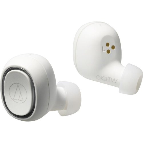 Audio-Technica ATH-CK3TWWH Wireless In-Ear Headphones WHITE