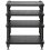 Norstone Como Base Modular HI-FI Rack (Each) BLACK LEATHER