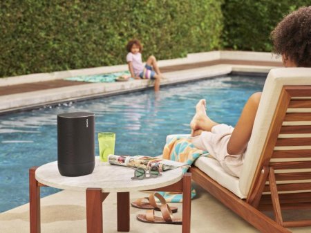 Description image for Sonos MOVE Wireless Portable Smart Speaker BLACK