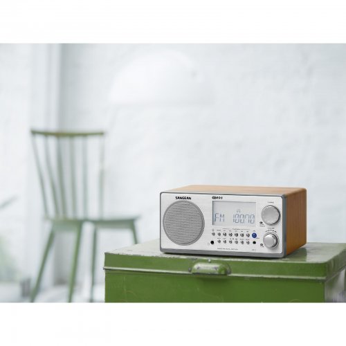 Sangean WR-2 Table Radio (Walnut) at Crutchfield