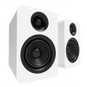 Kanto YU Passive 4" Bookshelf Speakers with 1" Silk Dome Tweeter (Pair) WHITE - Open Box