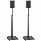 Sanus WSSE1A2 Height-Adjustable Speaker Stands for Sonos Era 100 (Pair) BLACK