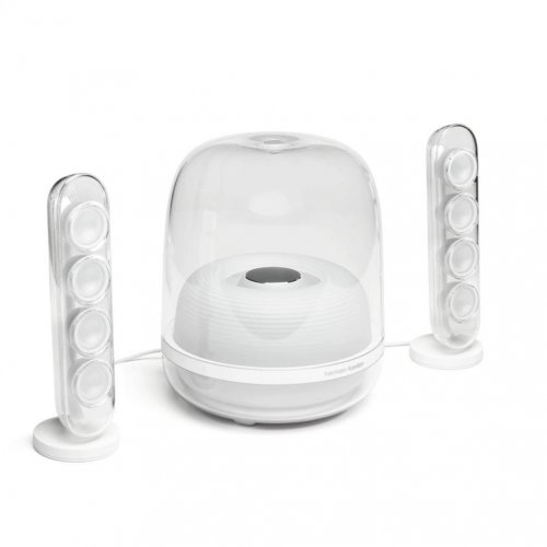 Harman Kardon Soundsticks 4 Bluetooth Wireless 2.1 Speaker System WHITE  (Open Box)