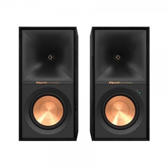 Klipsch R50PM 5.25" Two Way Powered Bookshelf Speakers (Pair) BLACK