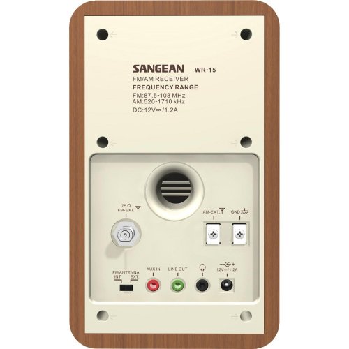 SANGEAN WR-15BK Sangean WR-15 Series Table-Top Radios