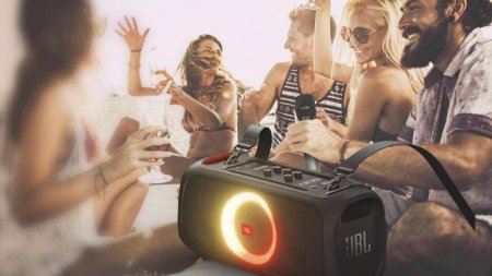 Description image for JBL PartyBox On-The-Go Portable Party Speaker BLACK