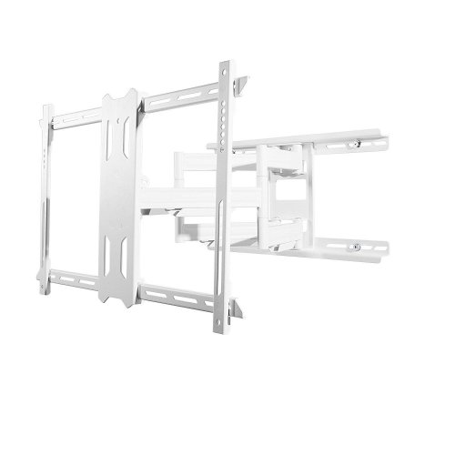 Kanto PDX650W Full Motion Wall Mount for 37-75 inch Displays WHITE