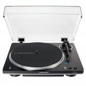 Audio Technica AT-LP70XBT-BS Fully Automatic Wireless Belt-Drive Turntable BLACK/GREY