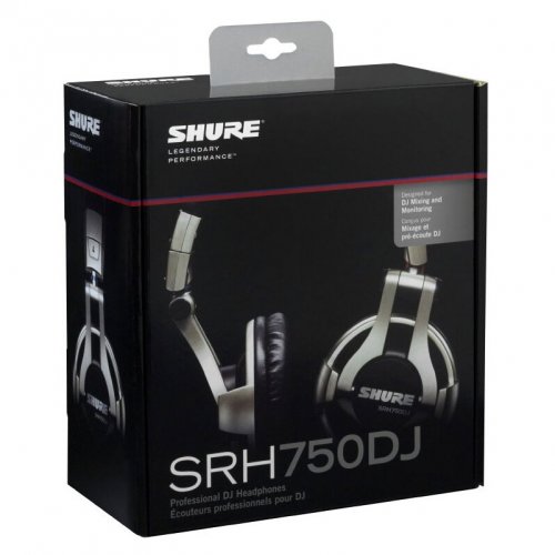 Shure SRH750DJ Professional DJ Headphones