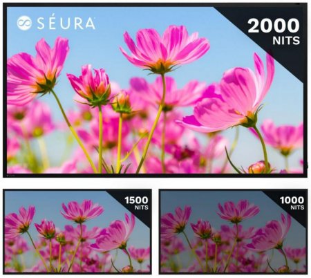 Description image for Seura SE-UB4-65 65-Inch Full Sun Series 4K Ultra HD Outdoor TV