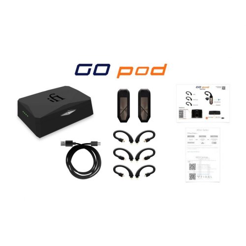 iFi GO Pod Wearable Bluetooth True Wireless IEM Adapters w DAC/Amp