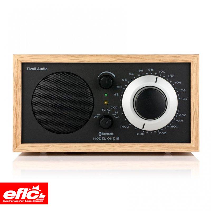 Tivoli Audio Model One BT AM/FM Table Radio with Bluetooth OAK