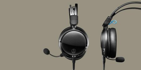 Description image for Audio-Technica ATH-GL3BK High-Fidelity Closed-Back Gaming Headset BLACK